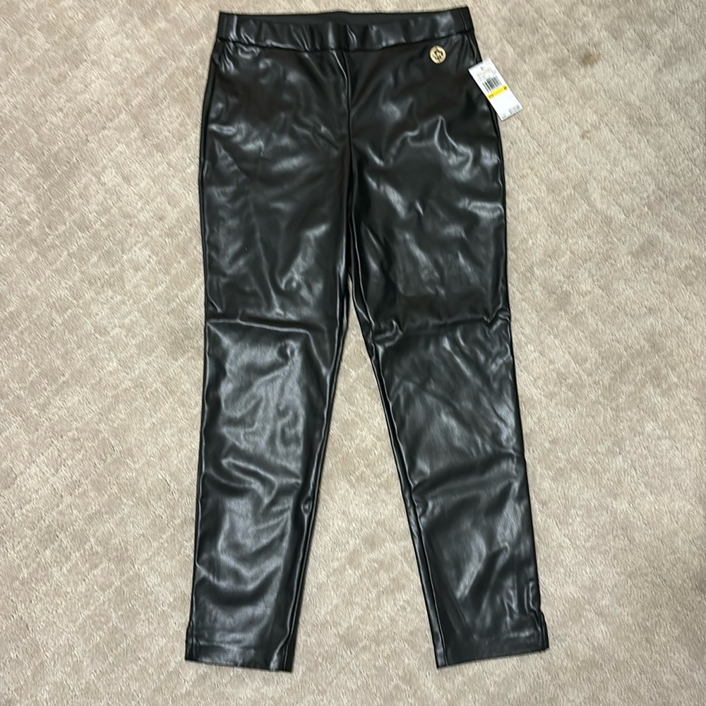 Michael Kors Faux Leather Leggings/Pants